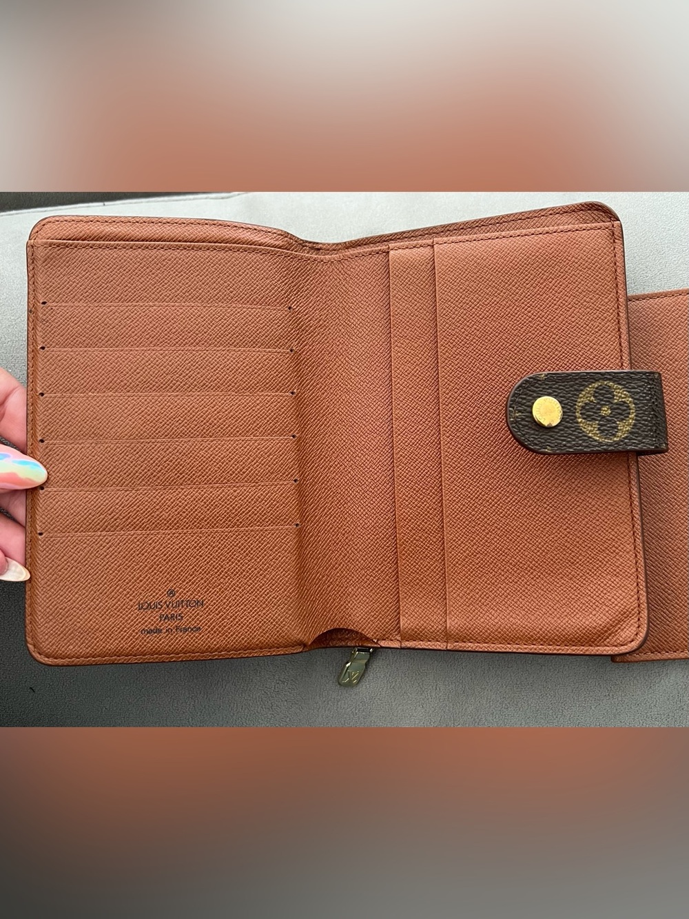 Louis Vuitton Porte Papier Wallet With Passport Holder Insert - Picture 2 of 10